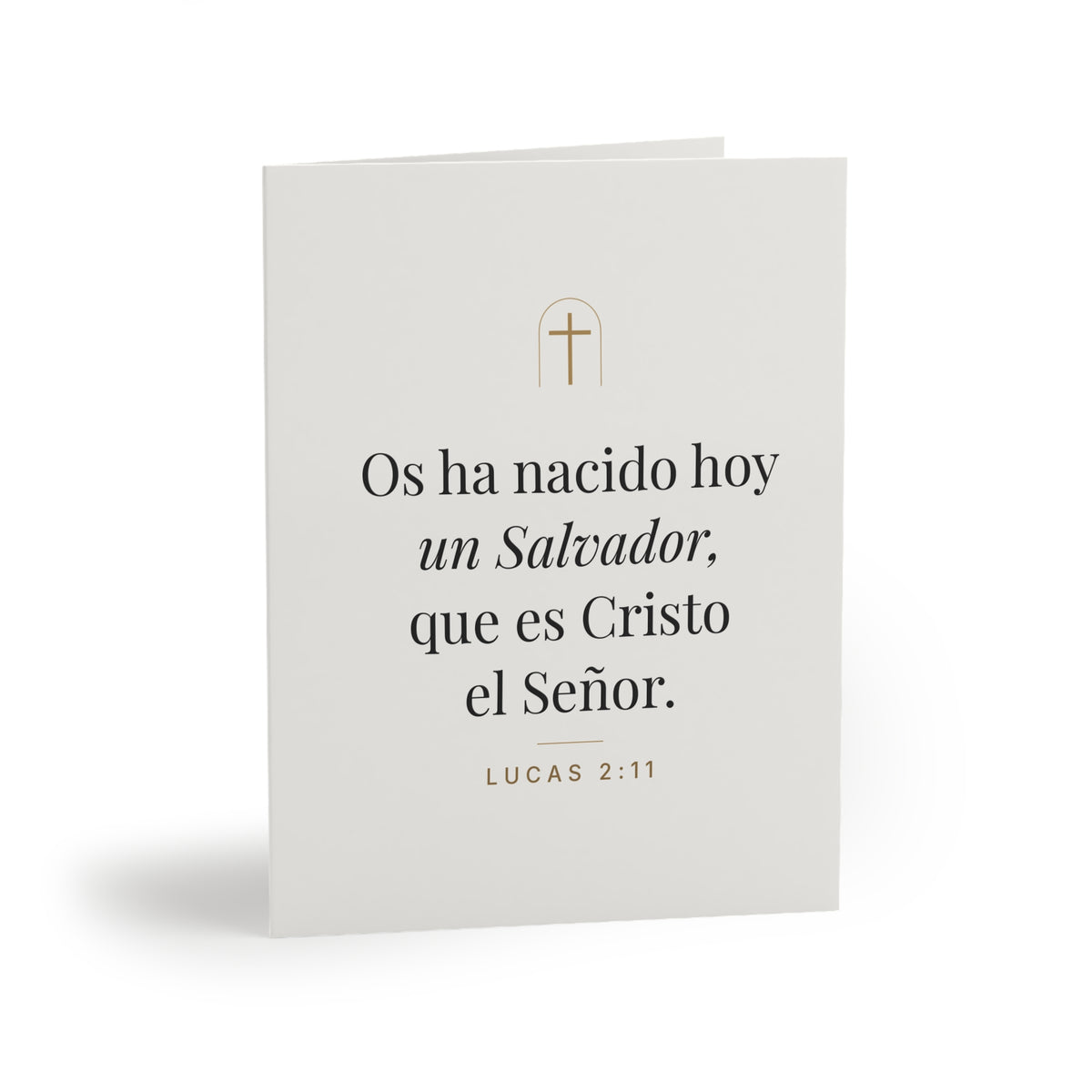 Unto You Is Born Christmas Cards – Luke 2:11 (Spanish Edition)