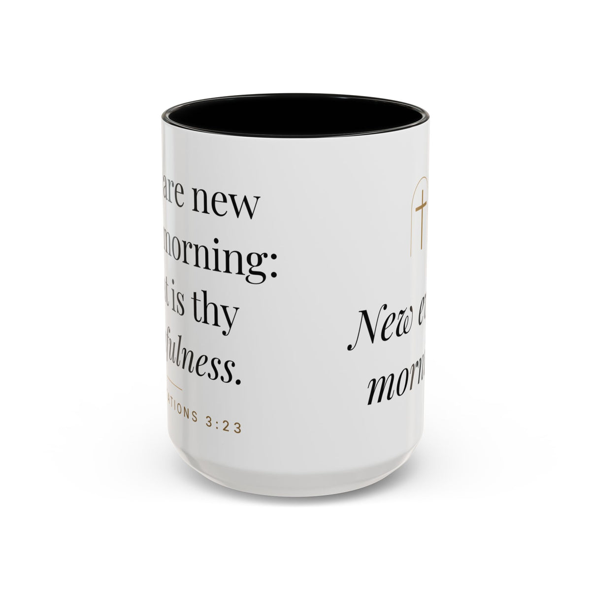 New Every Morning Mug – Lamentations 3:23