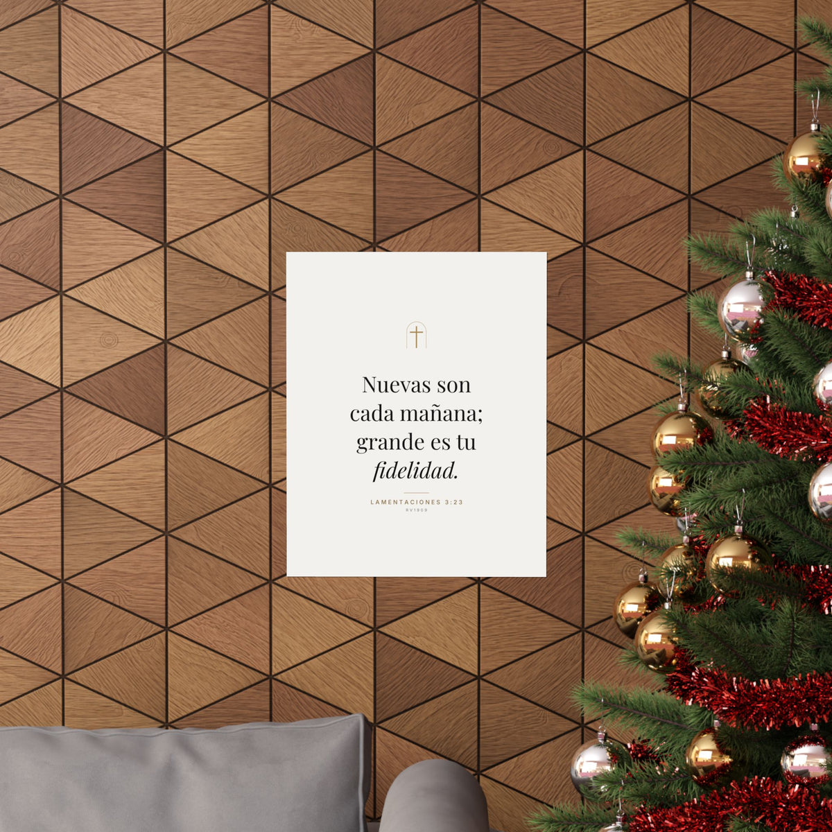 New Every Morning Print – Lamentations 3:23, Unframed (Spanish Edition)