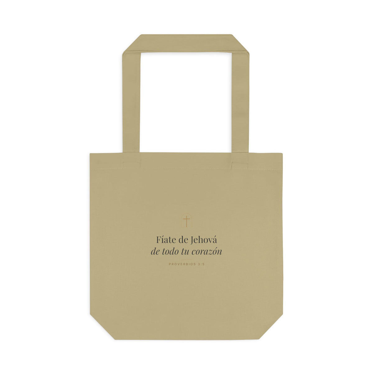 Trust in the Lord Tote Bag – Proverbs 3:5 (Spanish Edition)