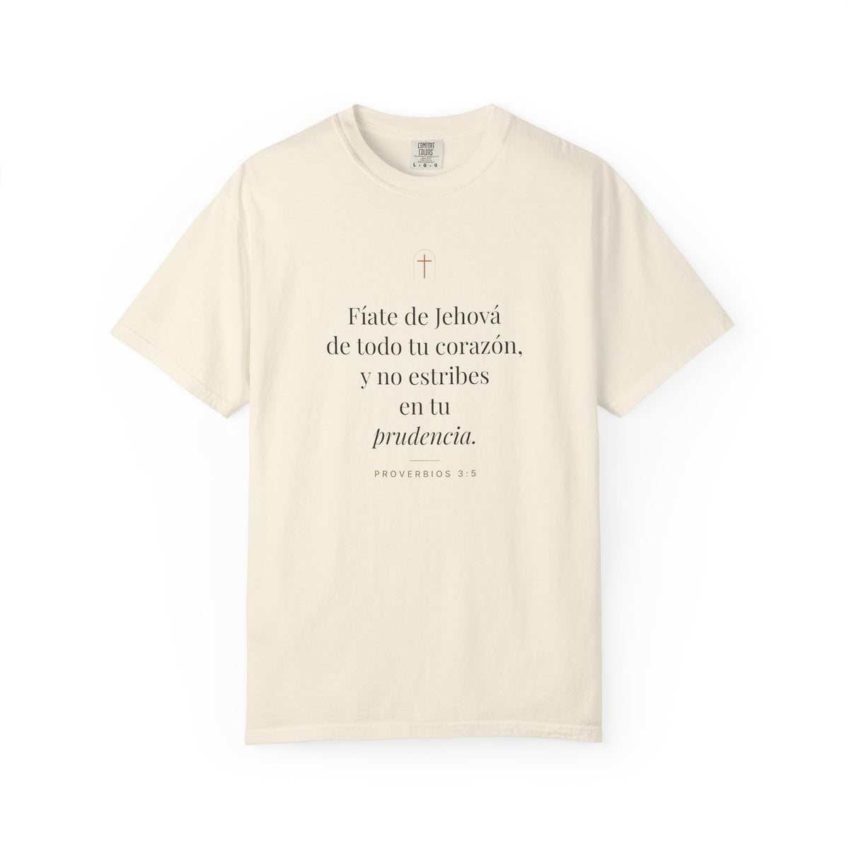 Trust in the Lord Tee – Proverbs 3:5 (Spanish Edition)