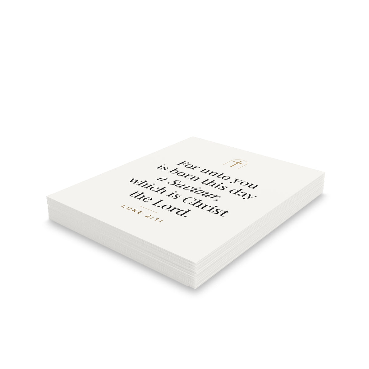 Unto You Is Born Christmas Card Set – Luke 2:11