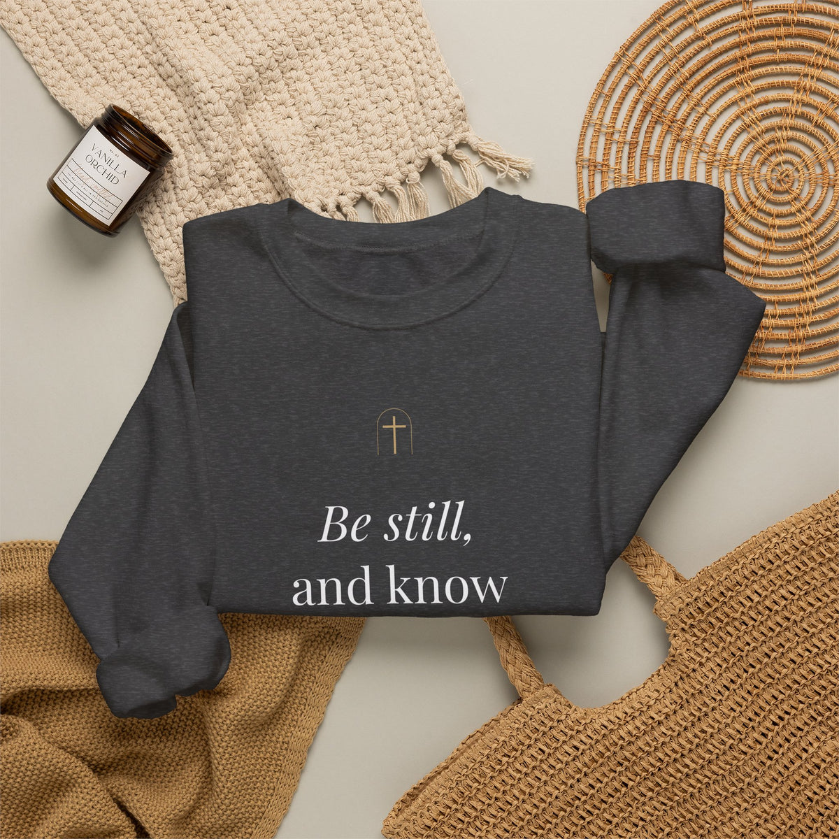 Sudadera Estad quietos – Salmos 46:10