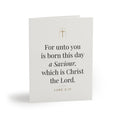 Unto You Is Born Christmas Card Set – Luke 2:11