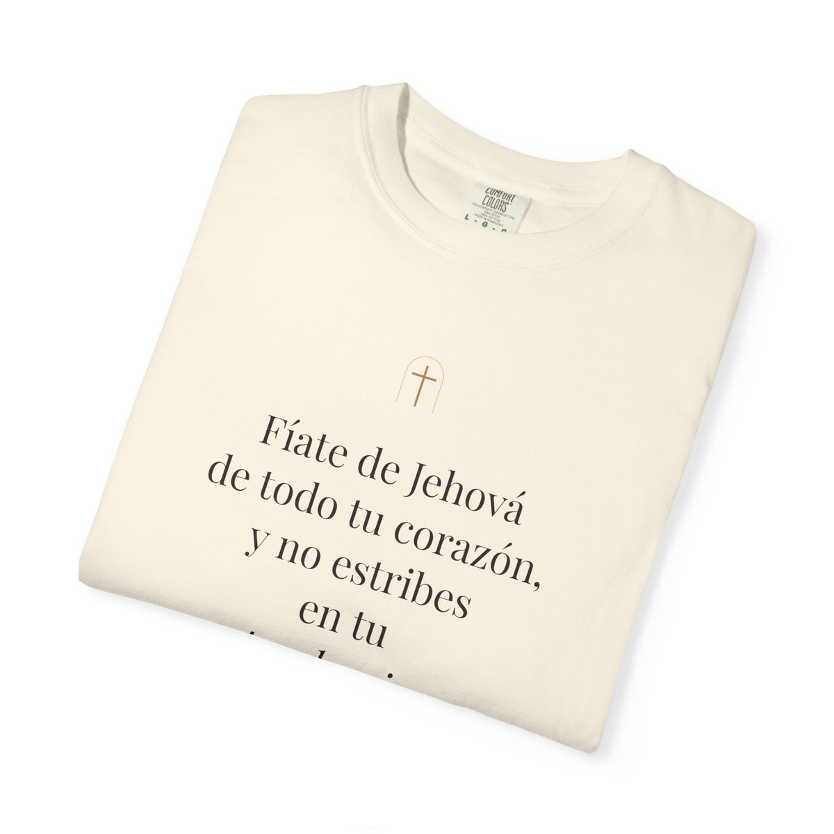 Trust in the Lord Tee – Proverbs 3:5 (Spanish Edition)