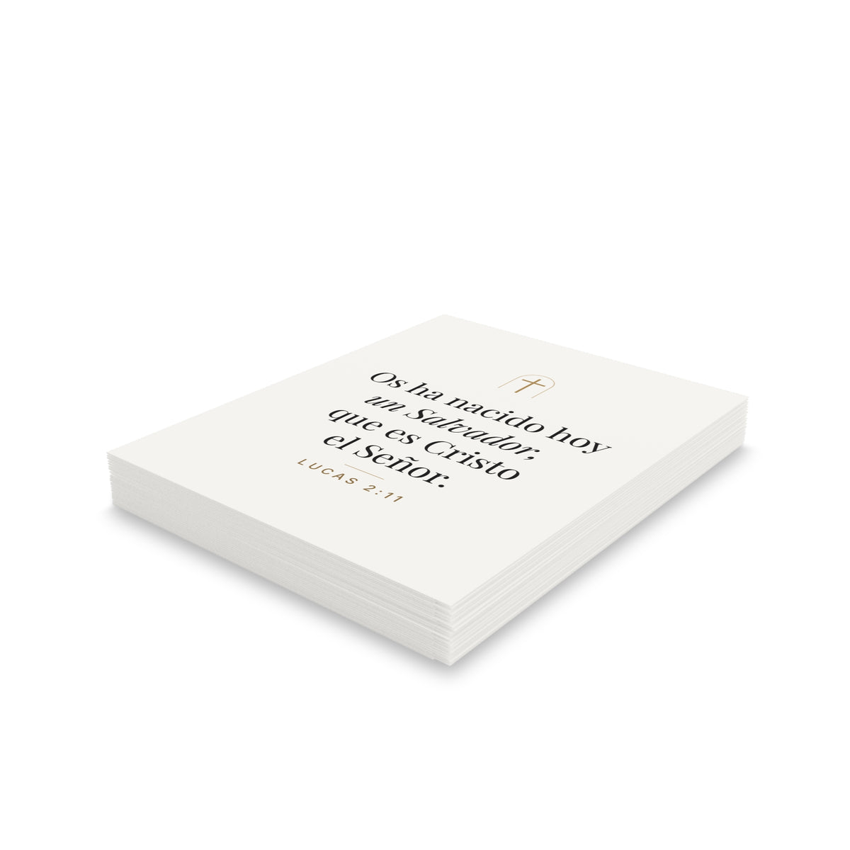 Unto You Is Born Christmas Cards – Luke 2:11 (Spanish Edition)