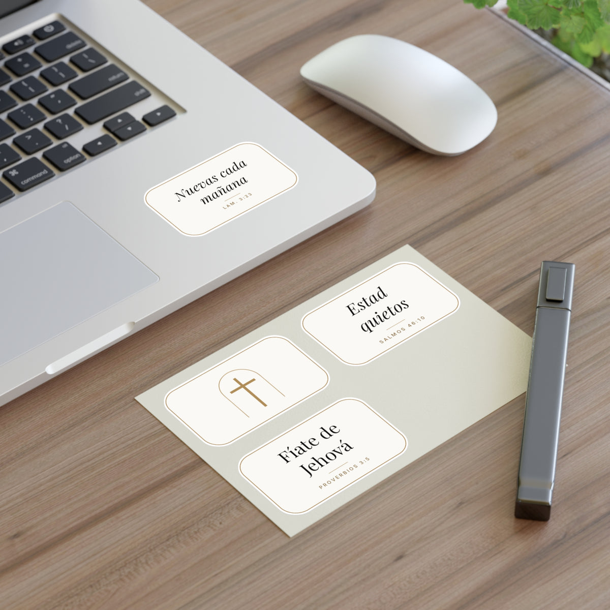 Scripture Sticker Sheet (Spanish Edition)