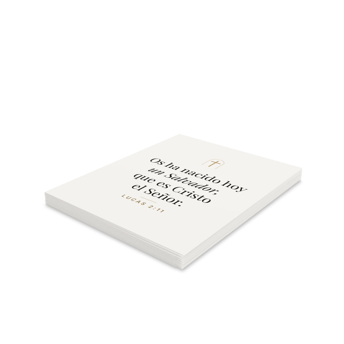 Unto You Is Born Christmas Cards – Luke 2:11 (Spanish Edition)