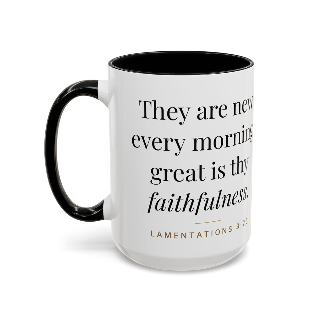 New Every Morning Mug – Lamentations 3:23