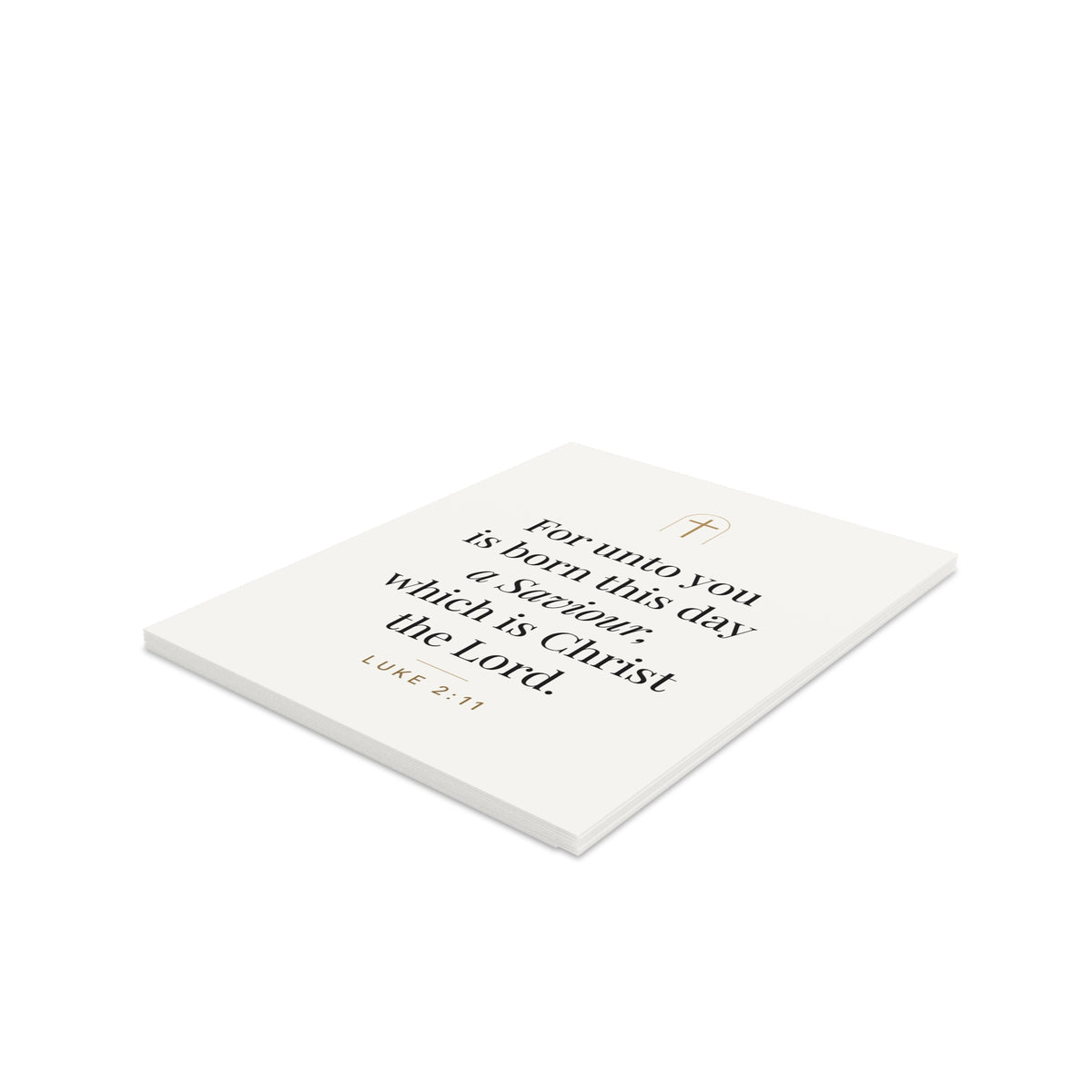 Unto You Is Born Christmas Card Set – Luke 2:11