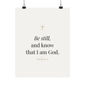 Be Still Print – Psalm 46:10 (Unframed)
