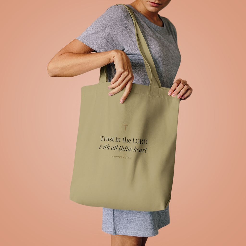 Bolsa de tela Fíate de Jehová – Proverbios 3:5