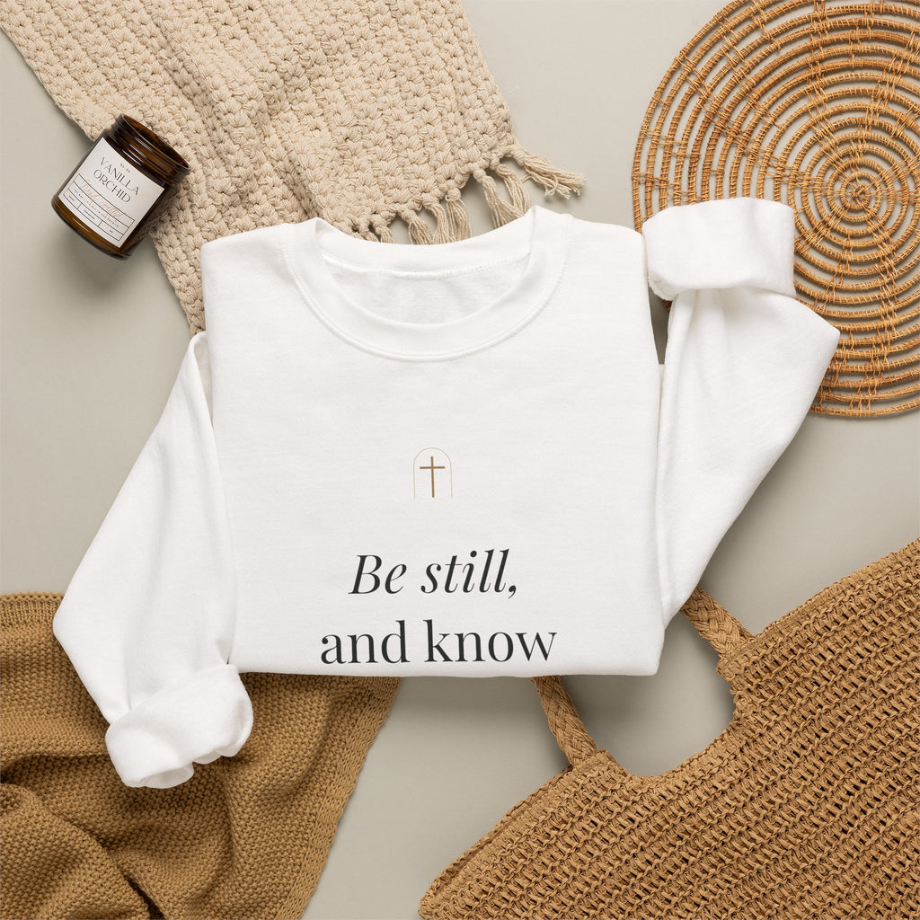 Sudadera Estad quietos – Salmos 46:10