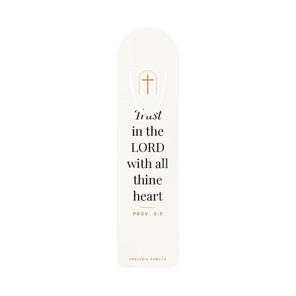 Trust in the Lord Bookmark – Proverbs 3:5