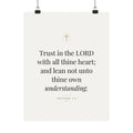 Trust in the Lord Print – Proverbs 3:5 (Unframed)
