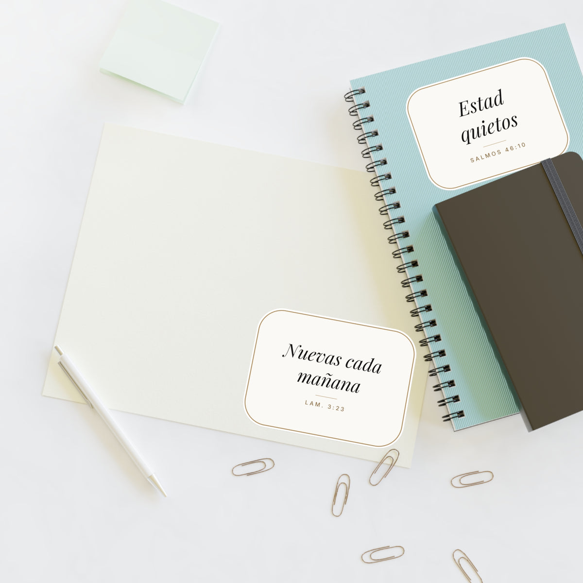 Scripture Sticker Sheet (Spanish Edition)