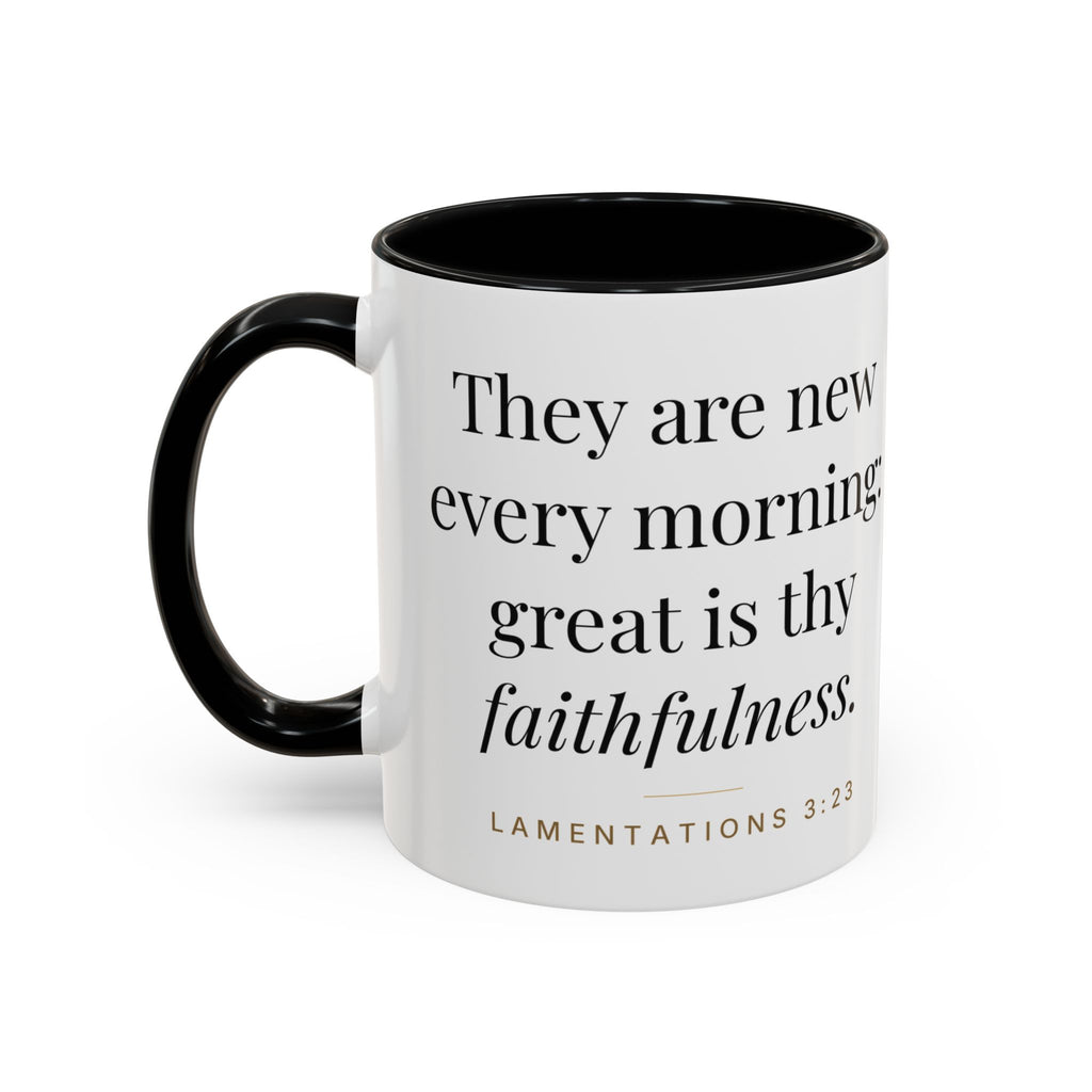New Every Morning Mug – Lamentations 3:23