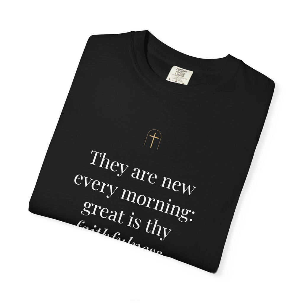 Camiseta Nuevas cada mañana – Lamentaciones 3:23