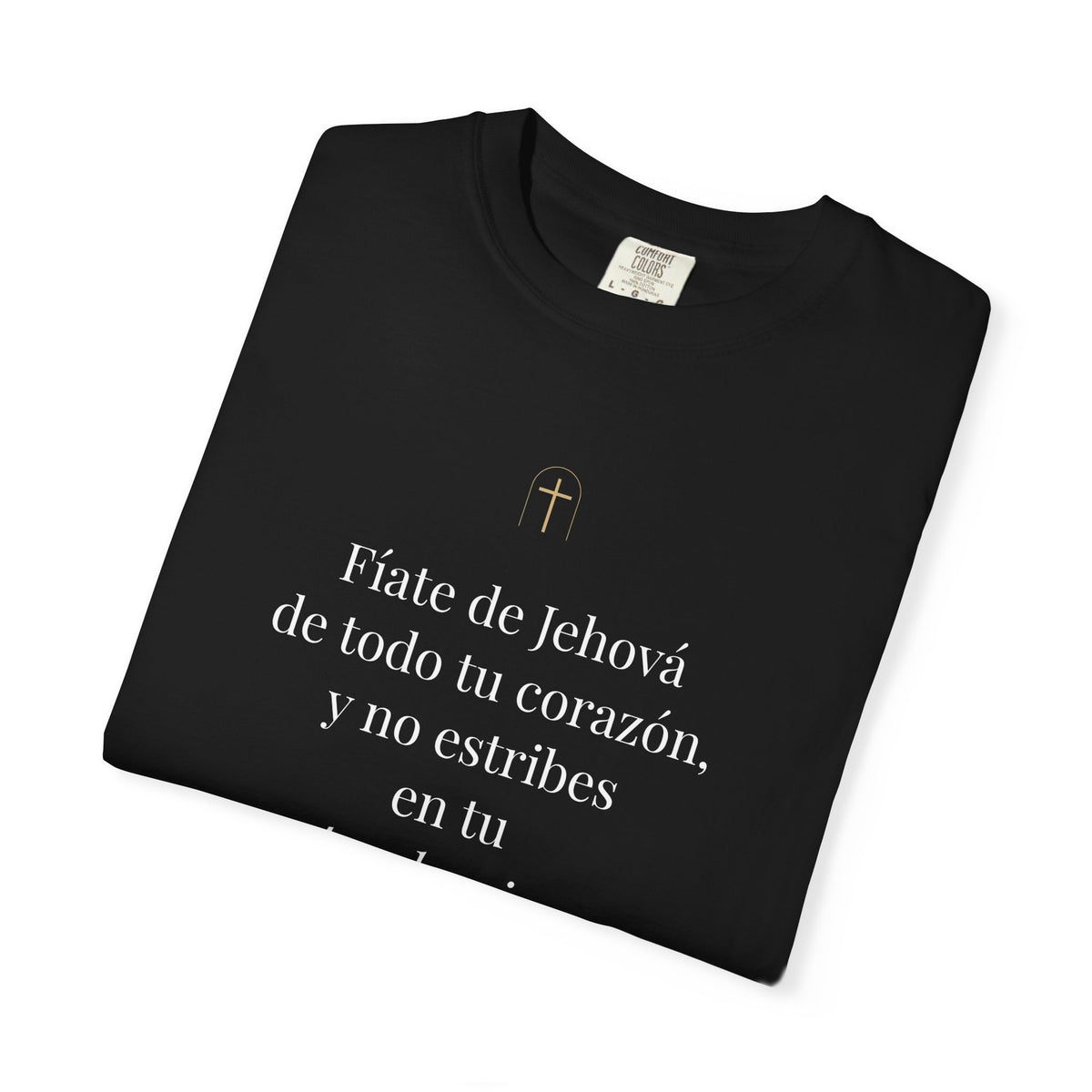 Trust in the Lord Tee – Proverbs 3:5 (Spanish Edition)