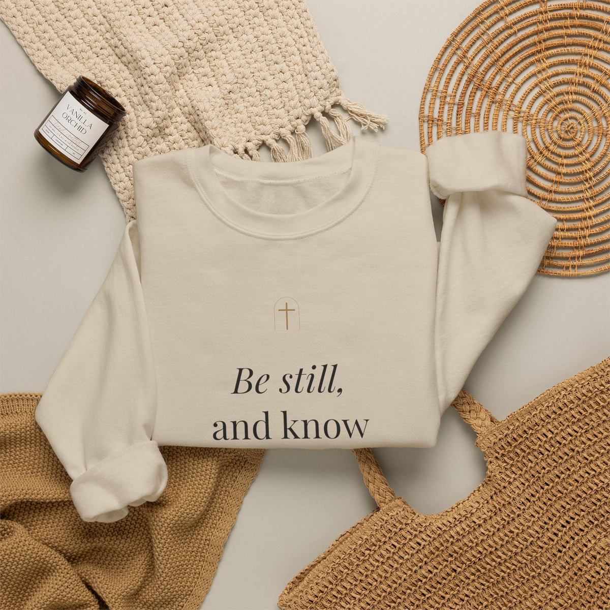 Sudadera Estad quietos – Salmos 46:10