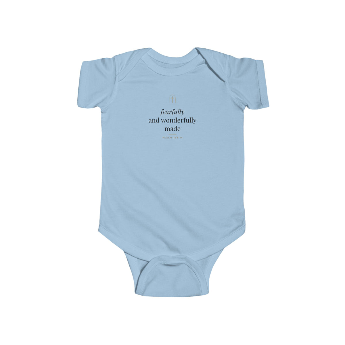 Fearfully and Wonderfully Made Baby Bodysuit – Psalm 139:14