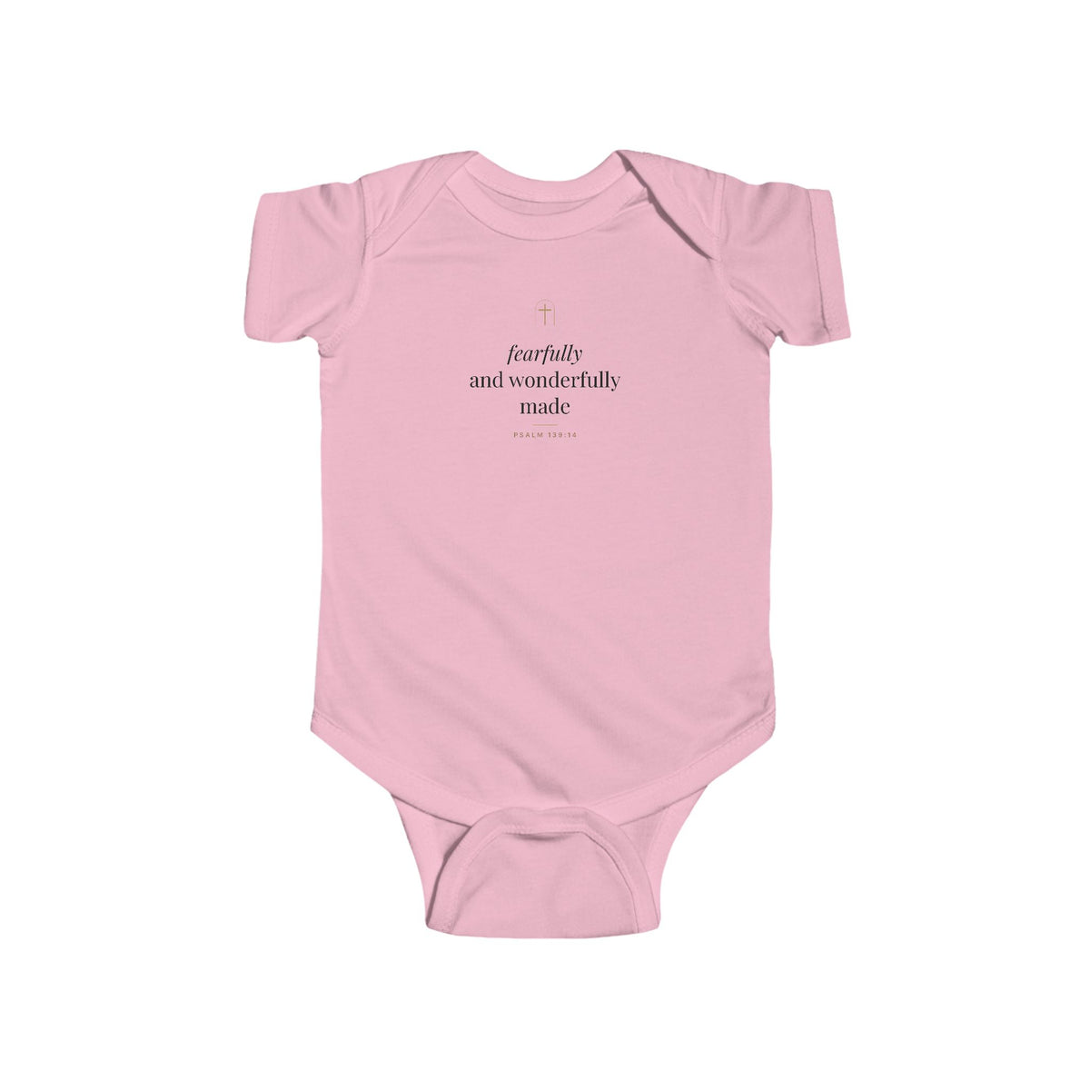 Fearfully and Wonderfully Made Baby Bodysuit – Psalm 139:14