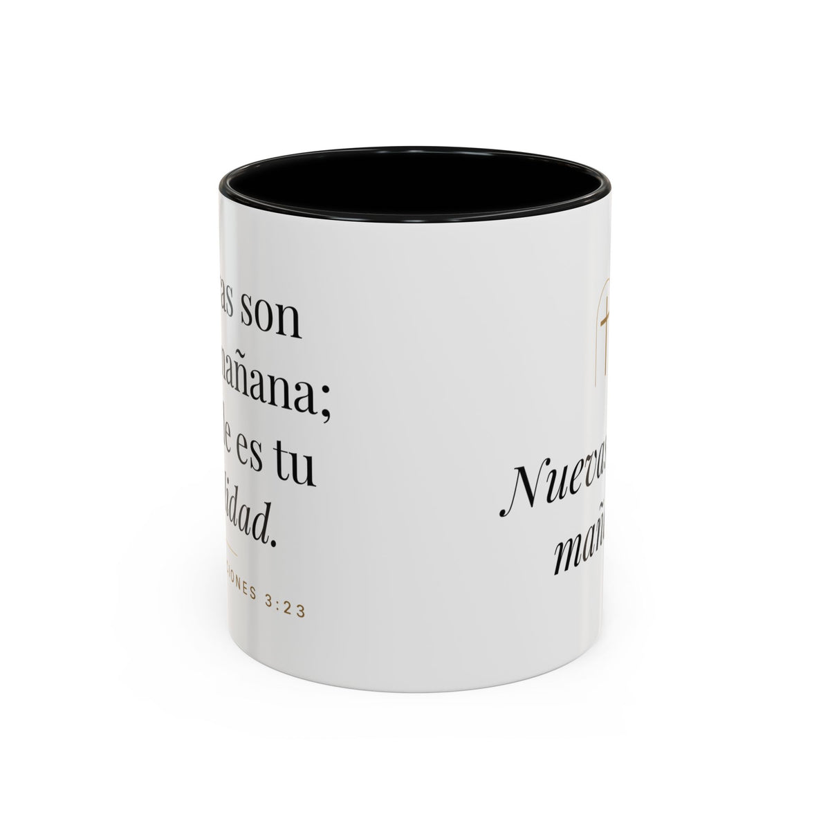 New Every Morning Mug – Lamentations 3:23 (Spanish Edition)
