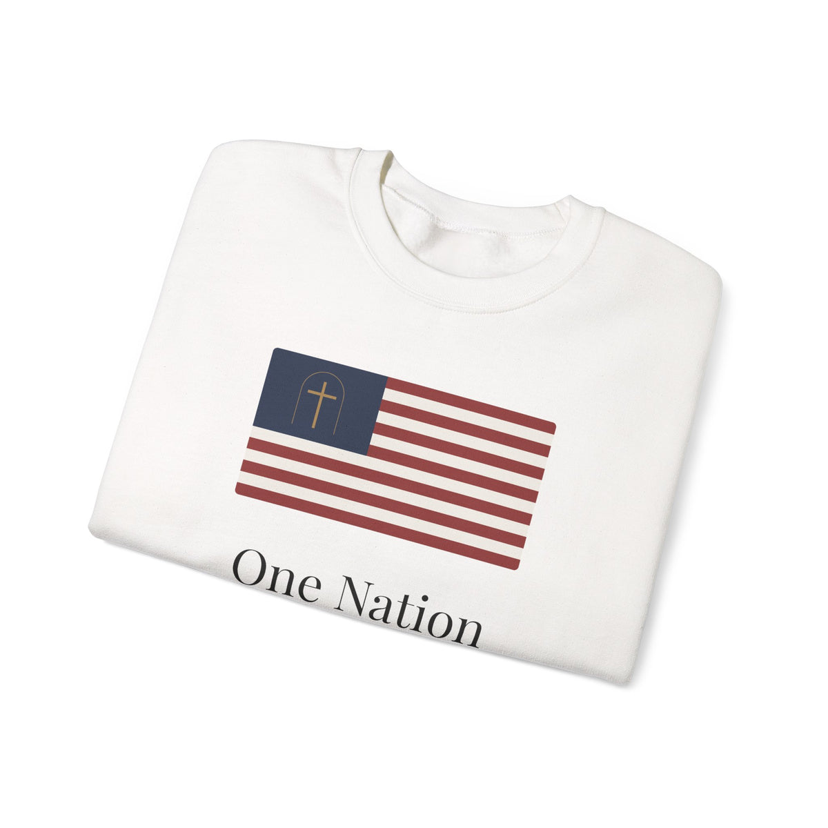 One Nation Under God Crewneck Sweatshirt