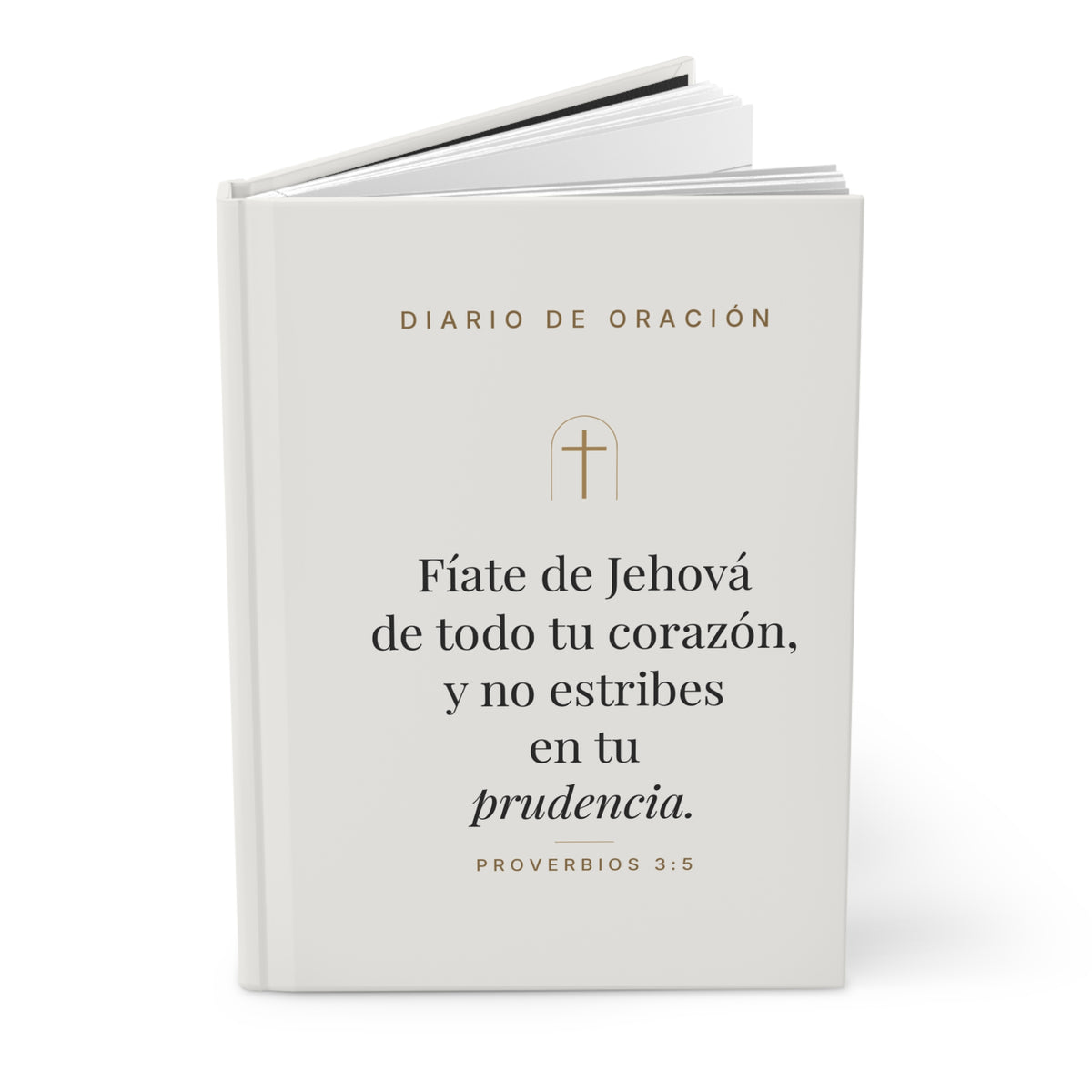 Trust in the Lord Prayer Journal – Proverbs 3:5 (Spanish Edition)