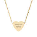 New Every Morning Heart Necklace – Lamentations 3:23 (Spanish Edition)