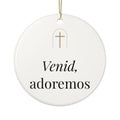 O Come Let Us Adore Him Ornament (Spanish Edition)