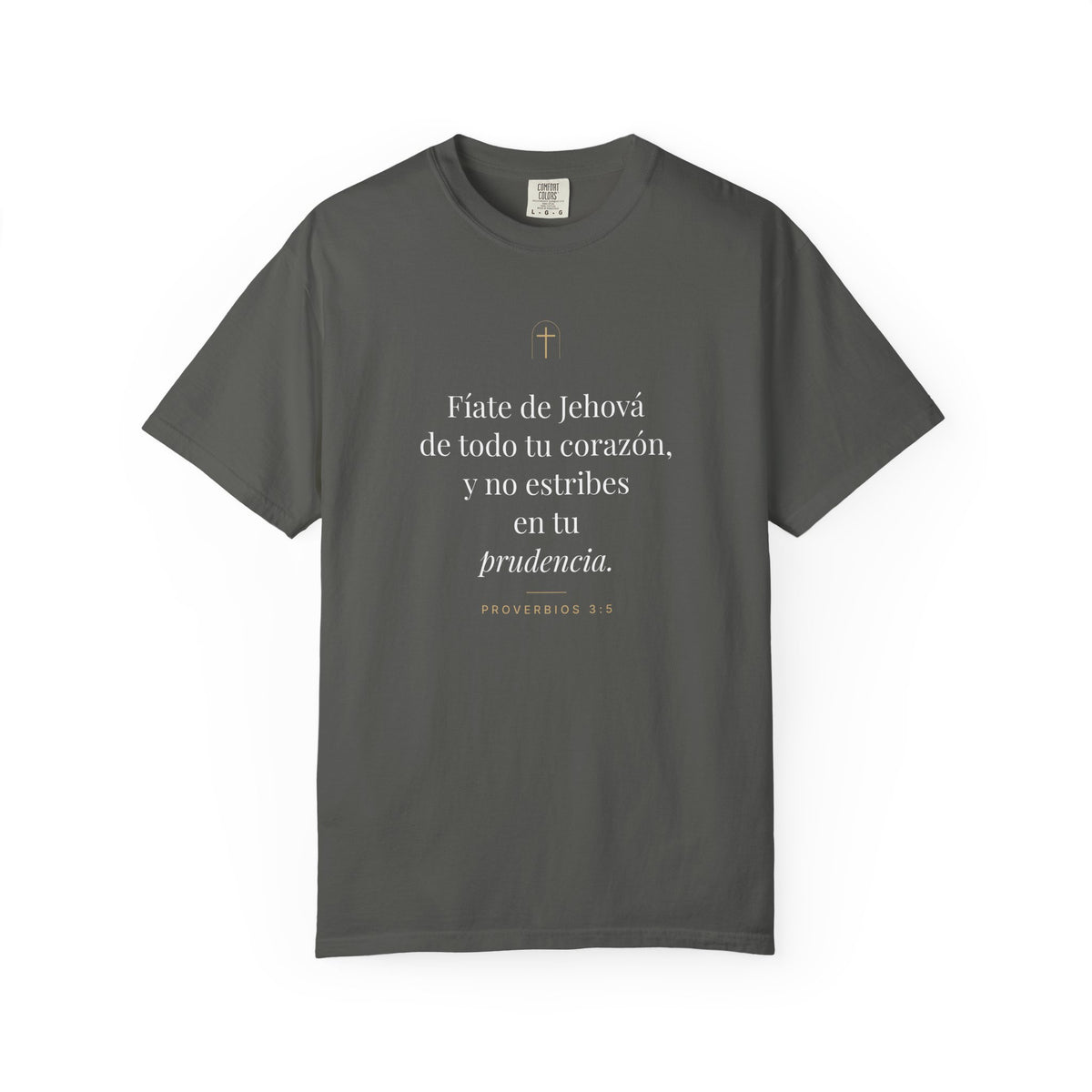 Trust in the Lord Tee – Proverbs 3:5 (Spanish Edition)