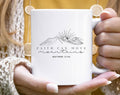 Taza La fe mueve montañas