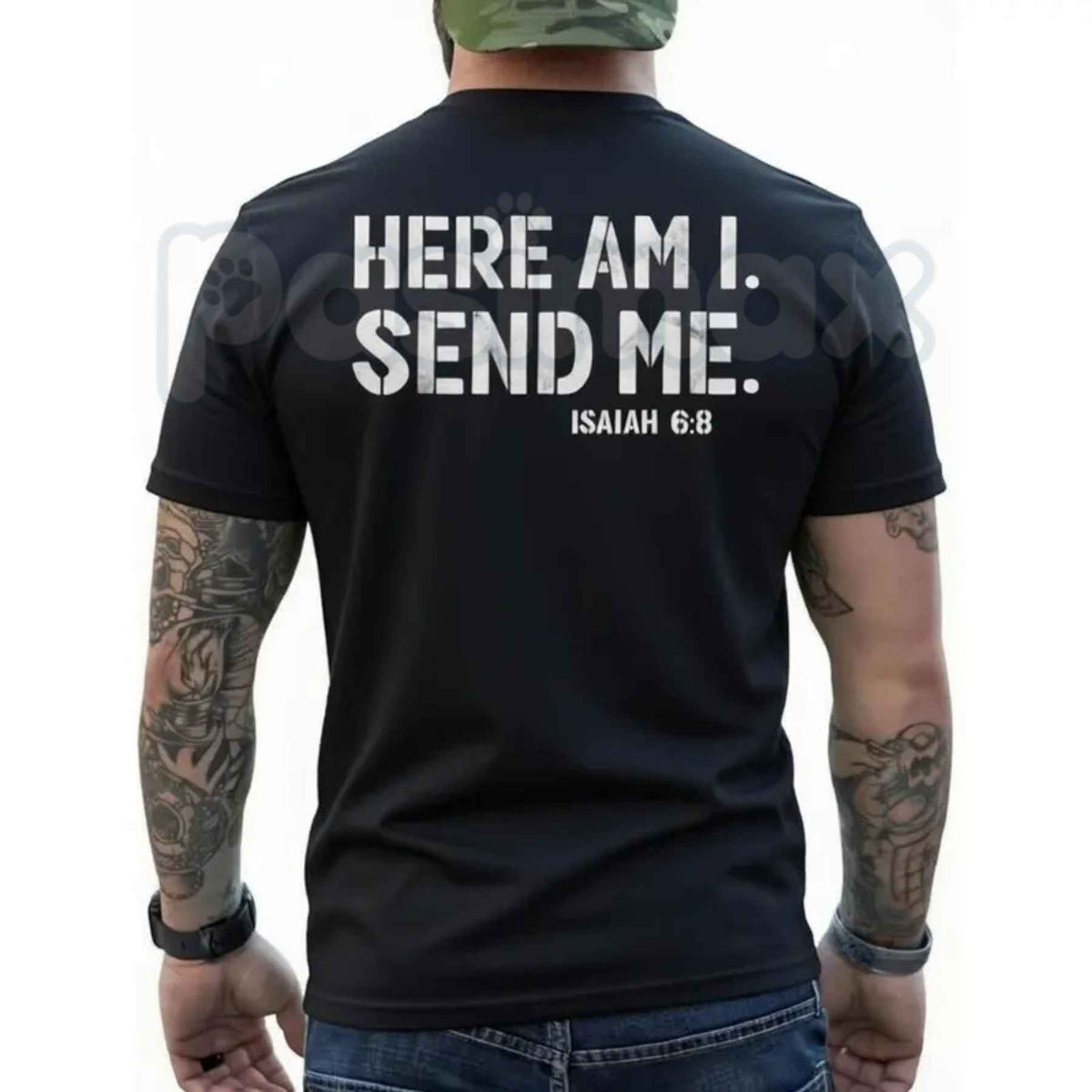 Here Am I, Send Me Tee