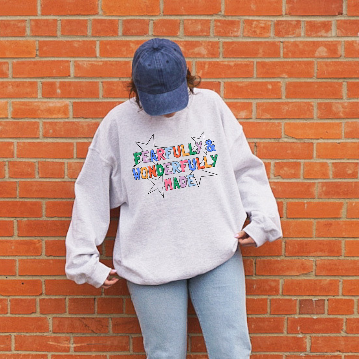 Sudadera Formidables y maravillosas son tus obras